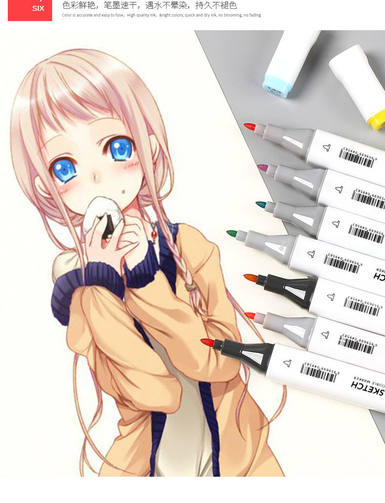 Vibrant artworks created with markers image 9