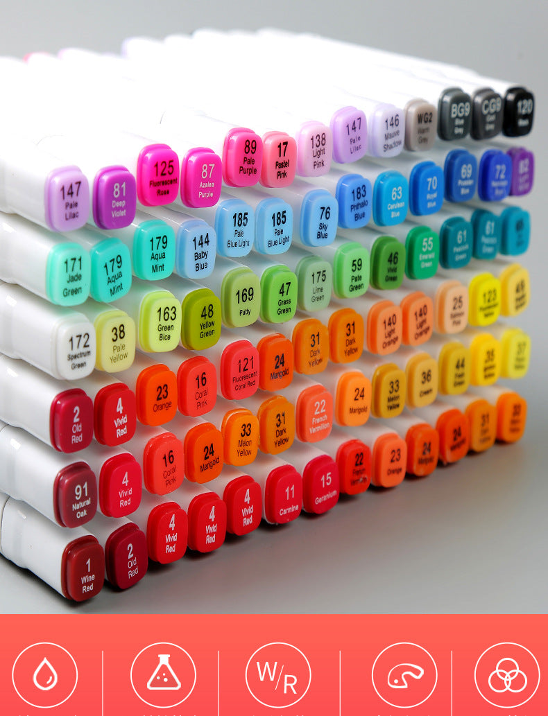 Packaging of the marker set in reusable bag image 3