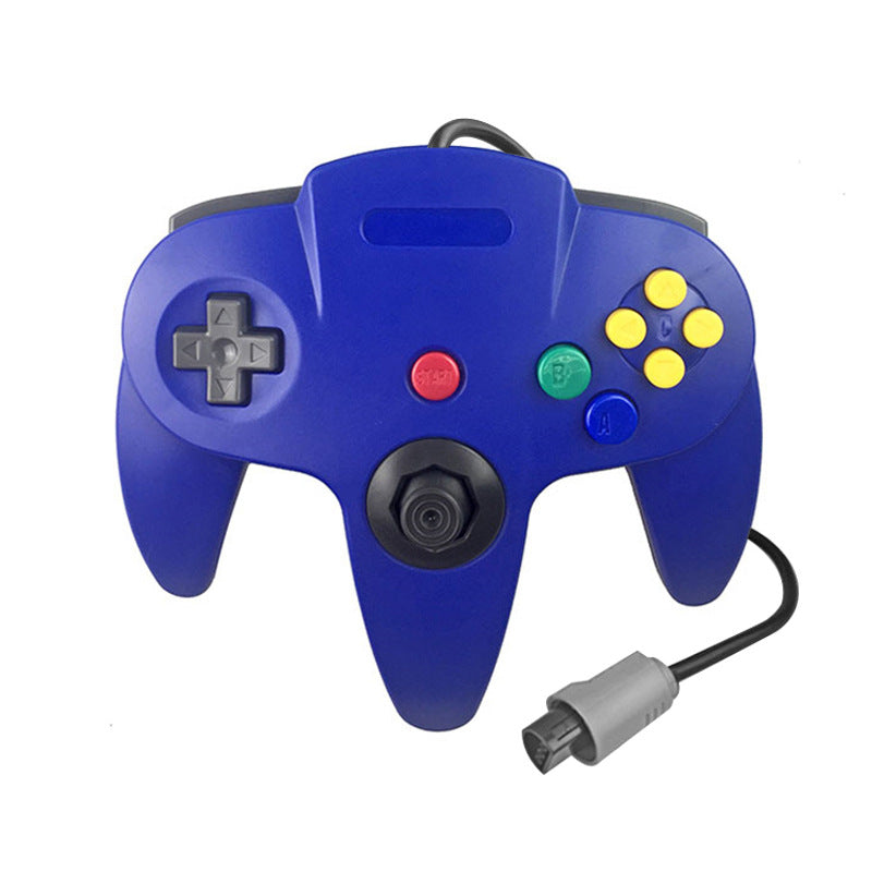 N64 controller featuring vibration feedback