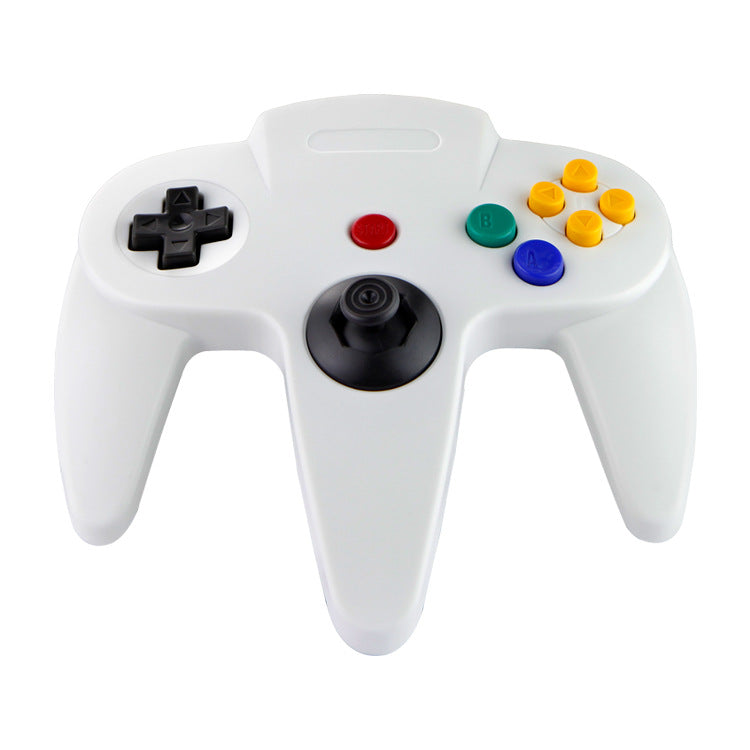 Close-up of wired Nintendo 64 controller