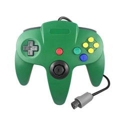 N64 wired controller with vibrant colours