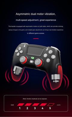 gaming controller close up on thumbsticks