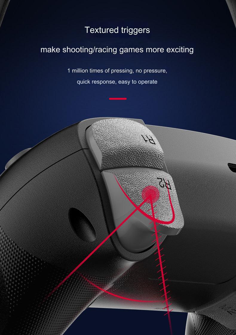 Bluetooth gaming controller with USB connection