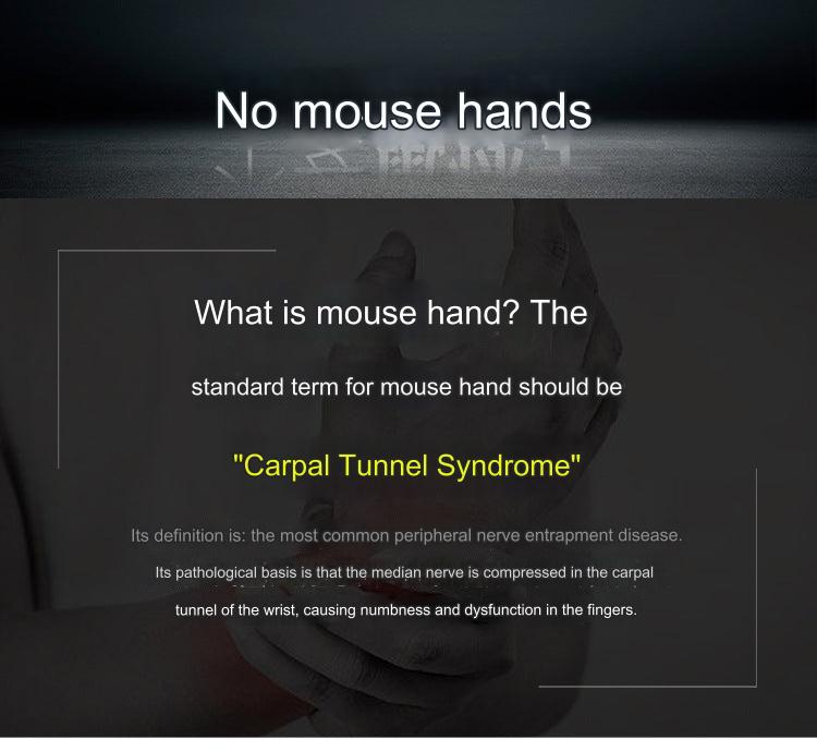 Image of Ergonomic RGB Bluetooth Vertical Mouse - Working Setup