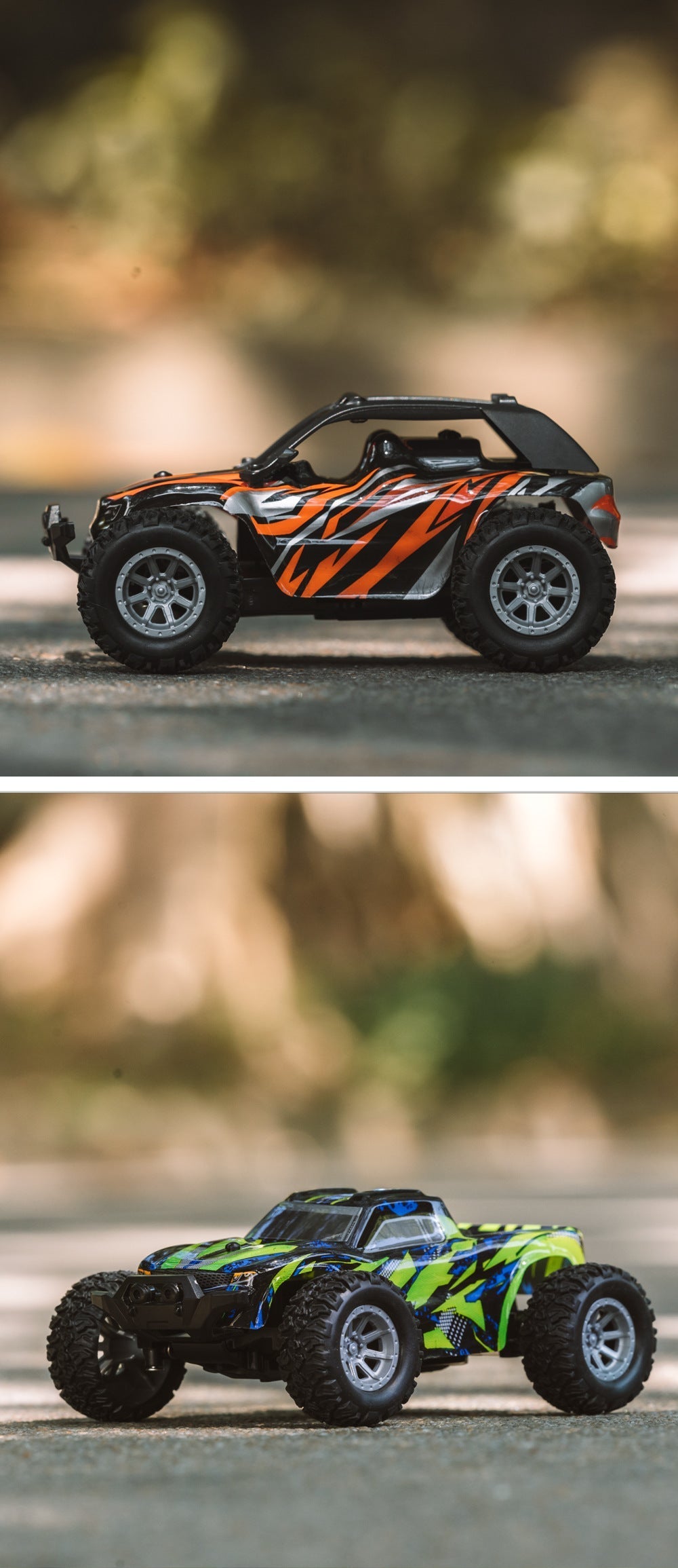 Remote Control Off-Road Car demonstrating speed