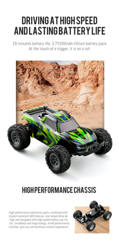 Off-road car showcasing agility on rough terrain