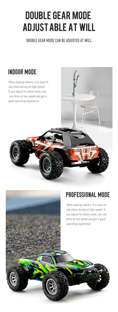 LED light feature of the Off-Road RC car