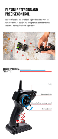 Remote Control Off-Road Car demonstrating speed