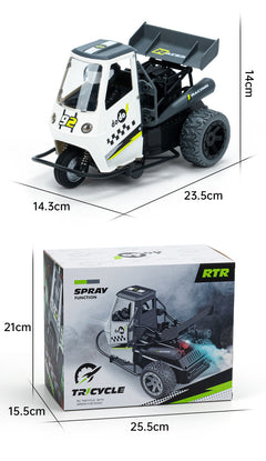 Remote control drift motorcycle with spray effects image 2
