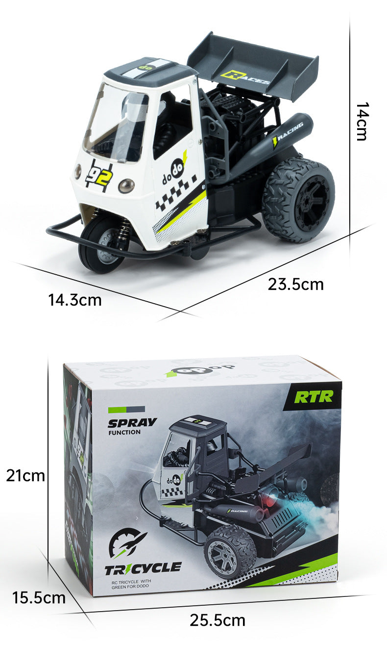 Remote control drift motorcycle with spray effects image 2