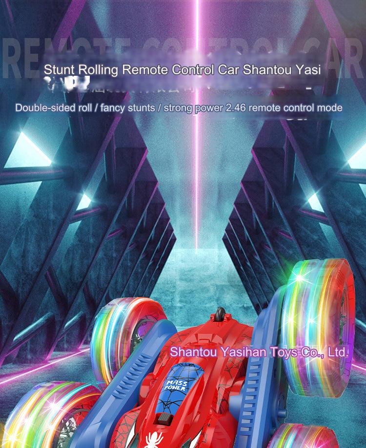 Top angle of the dual-sided remote control vehicle