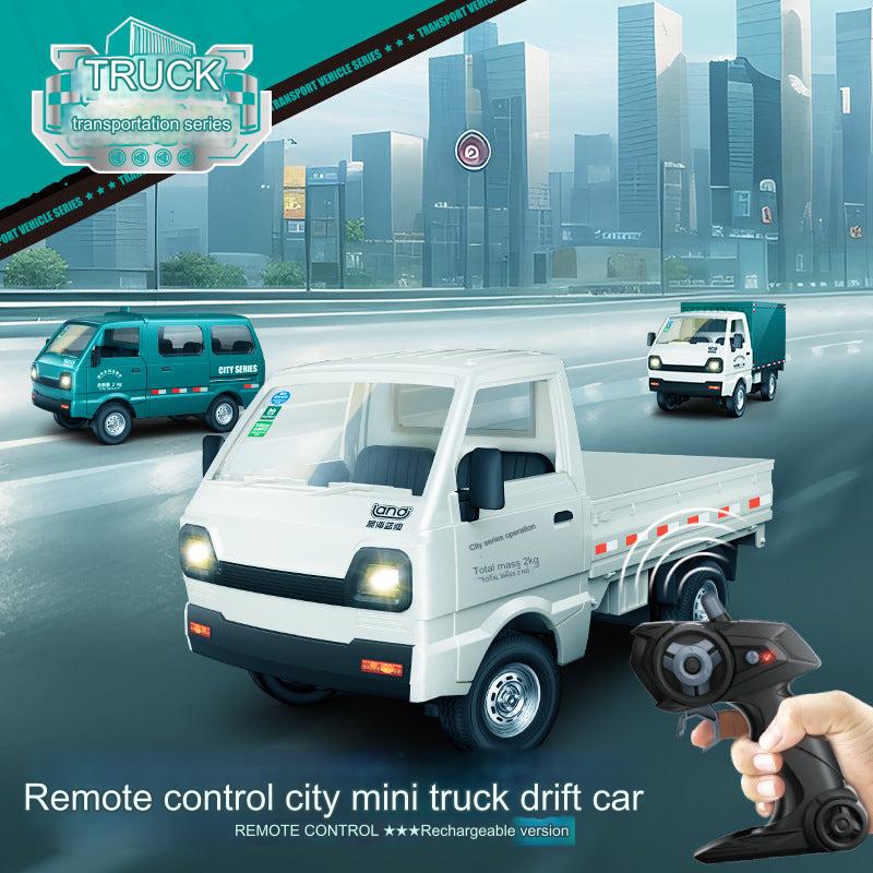 remote control van in action