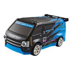 Child controlling RC drift car