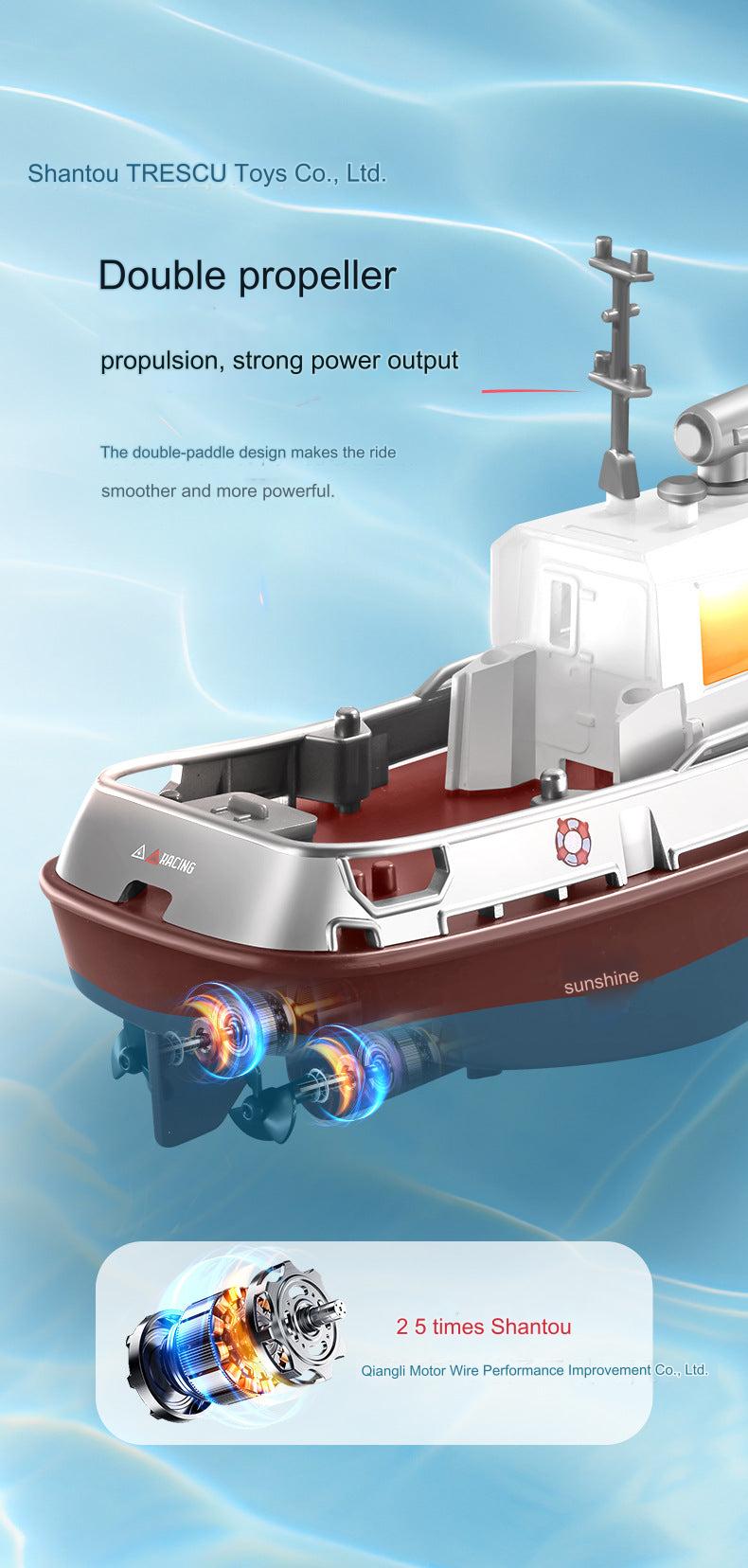 Remote Control Floating Boat Toy for ages 4-6