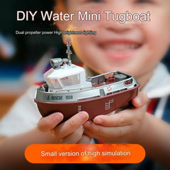 Close-up of Remote Control Toy Boat