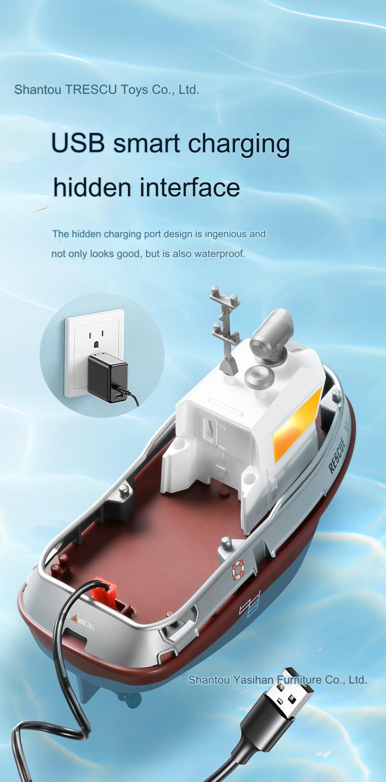 Kids enjoying Remote Control Boat Adventure