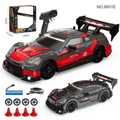 close-up of RC car features