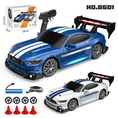 close-up of RC car features