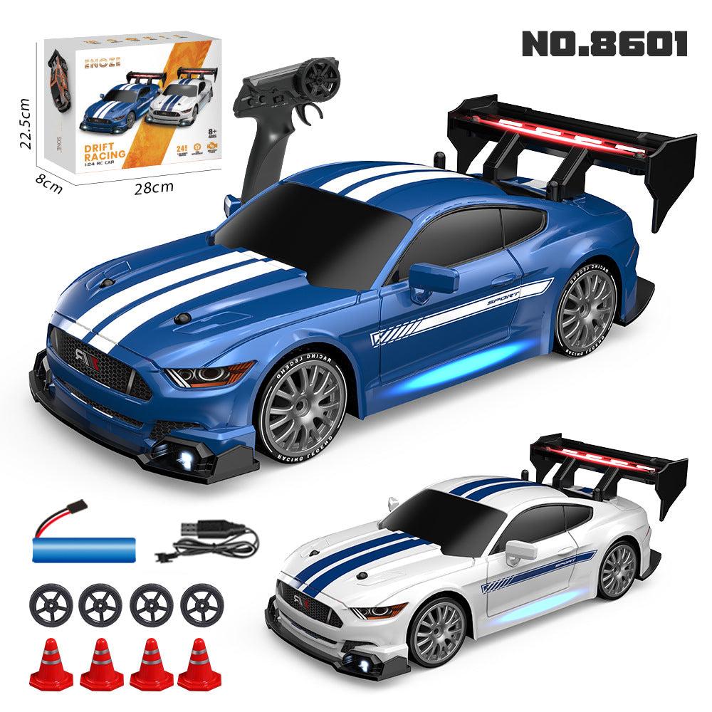 close-up of RC car features