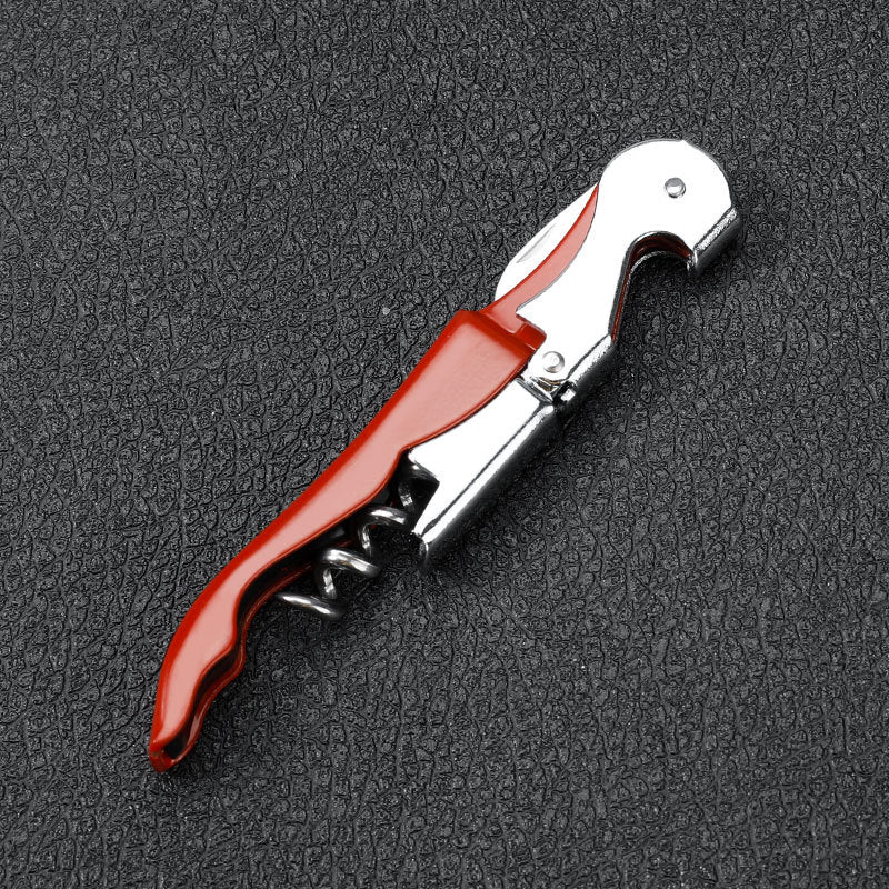 Multi-functional bottle opener for beer and wine