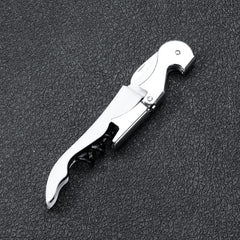 Multi-functional bottle opener for beer and wine