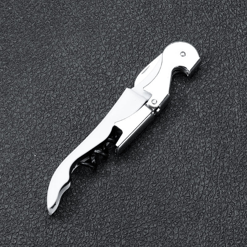 Multi-functional bottle opener for beer and wine