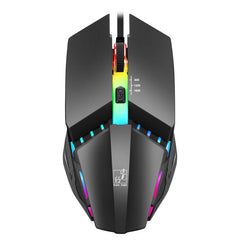 4-way scroll wheel on ergonomic mouse