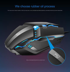 Programmable buttons on gaming mouse
