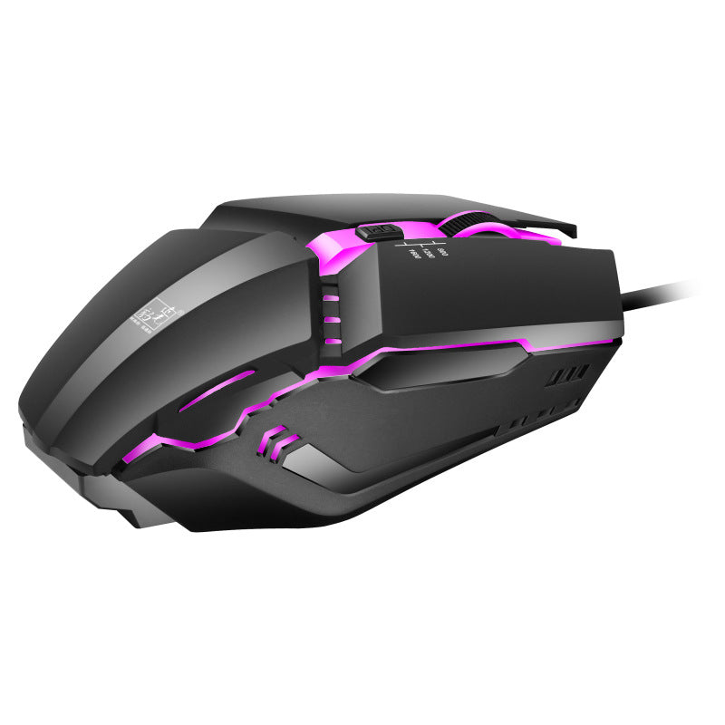 4-way scroll wheel on ergonomic mouse