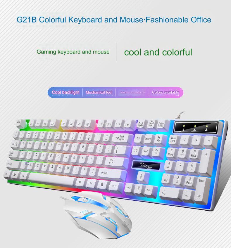 G21B RGB lighting in use