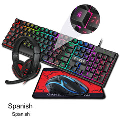 T-WOLF gaming mouse with precision sensor