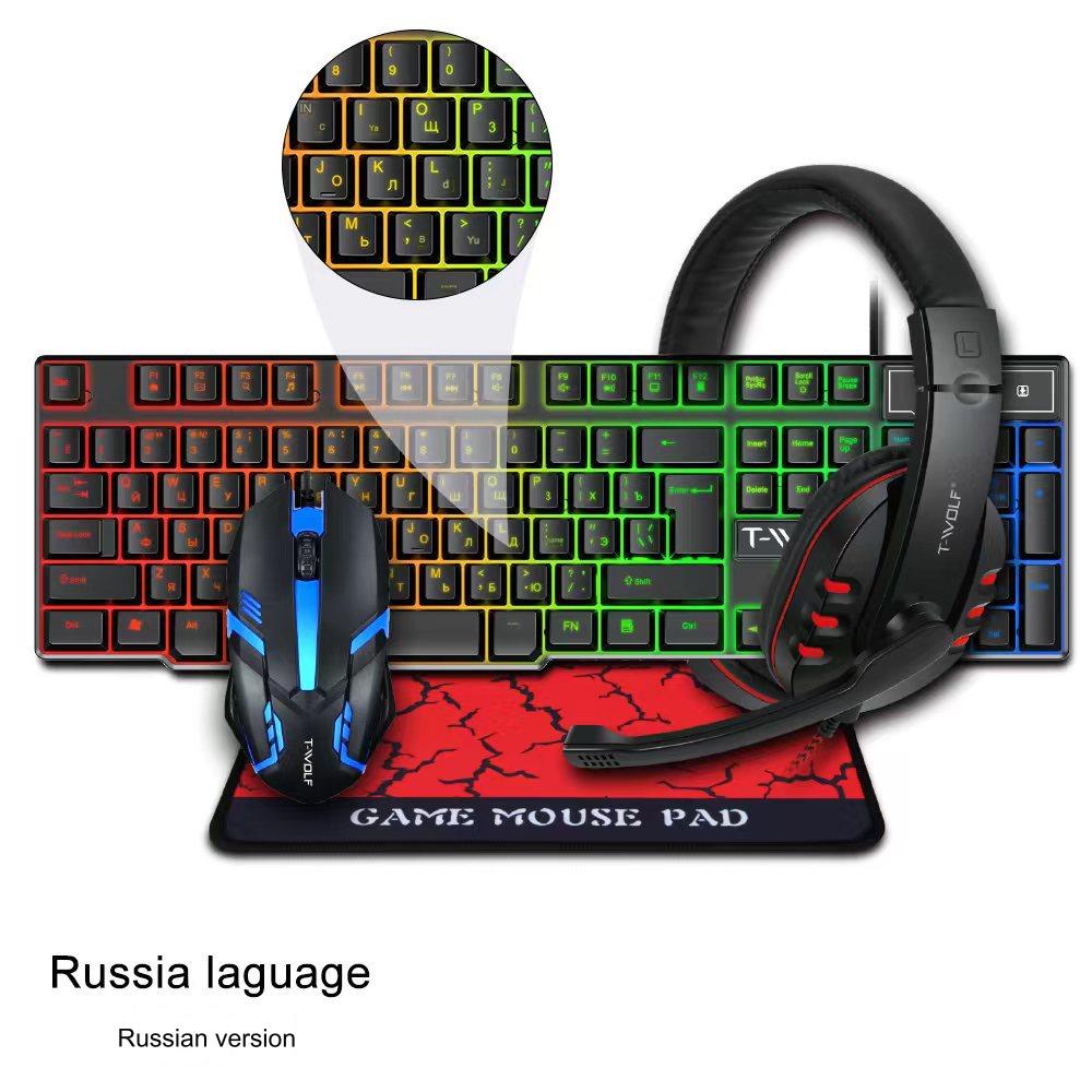 T-WOLF mouse pad showing durability