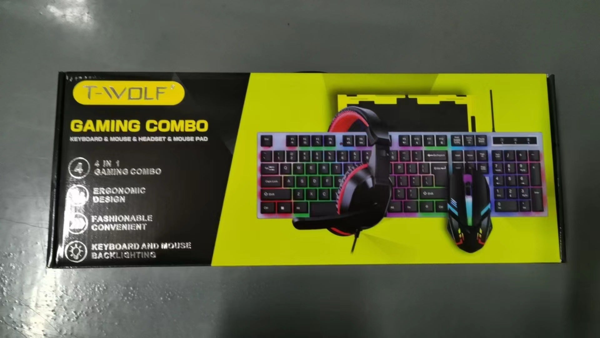 T-WOLF mouse showcasing design and features