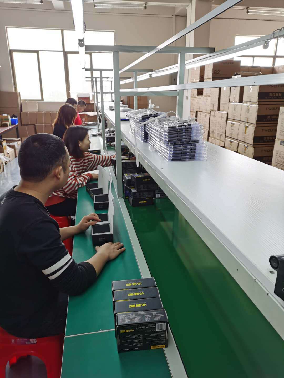 T-WOLF mouse pad showing durability