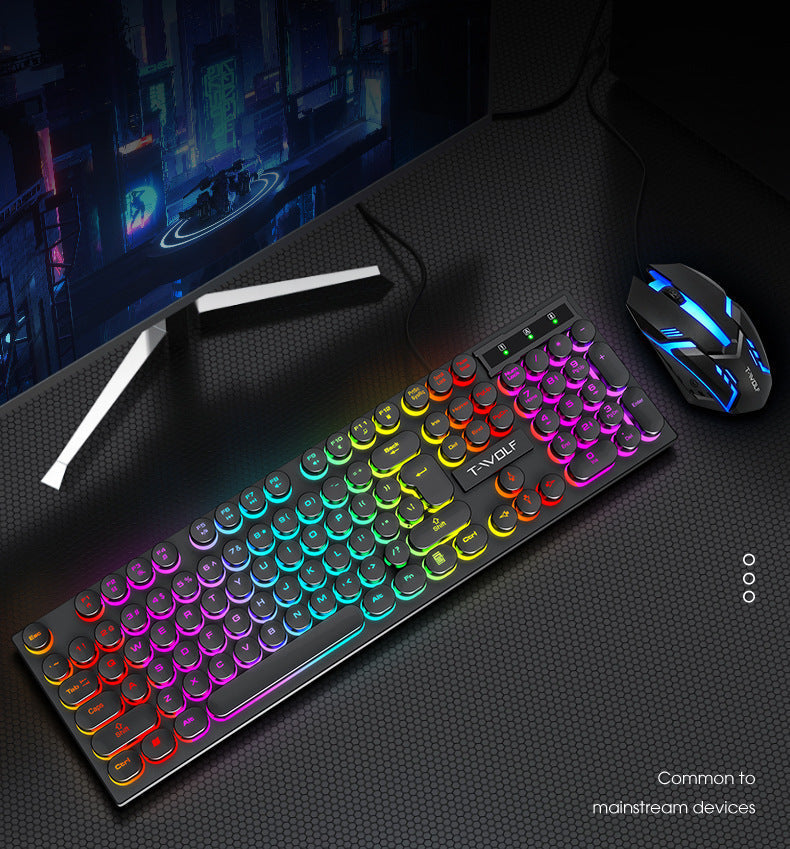 T-WOLF T80 keyboard stylish setup