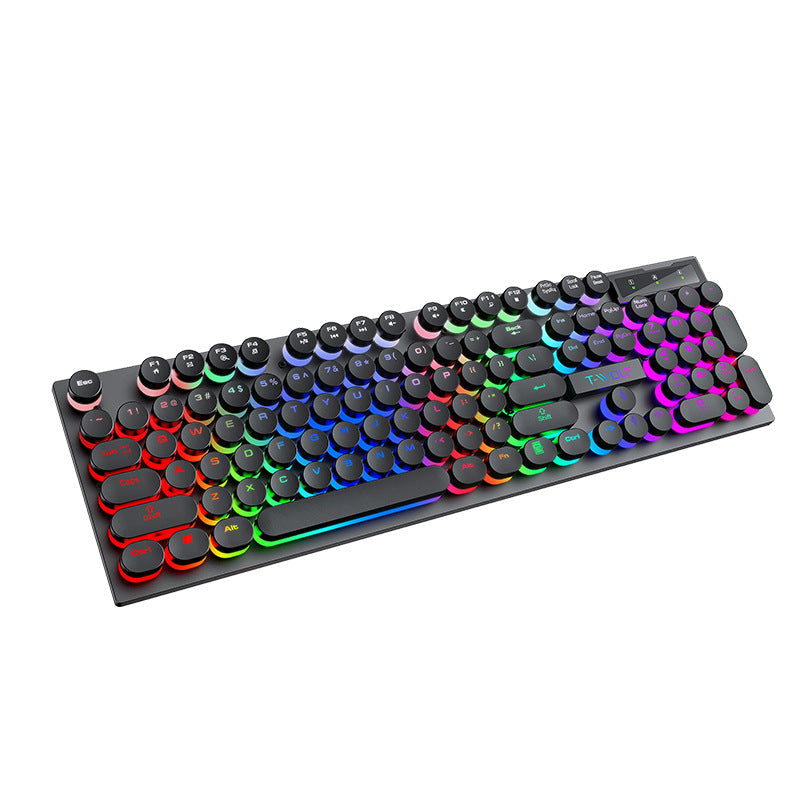 T-WOLF T80 keyboard white design