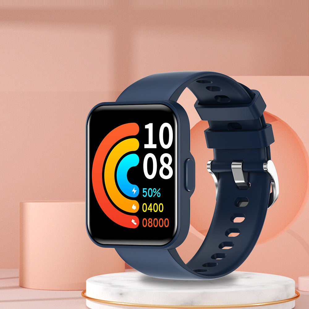 E21 Smartwatch with interchangeable silicone bands