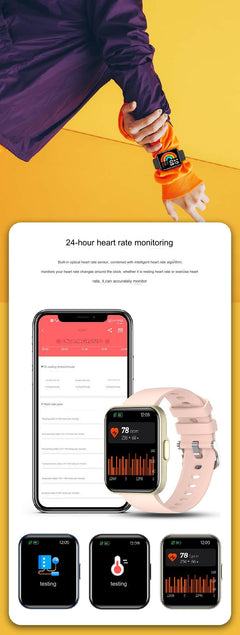 E21 Smartwatch lifestyle usage in outdoor setting