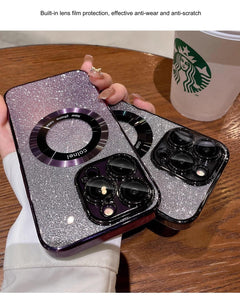 iPhone case with magnetic attachment feature