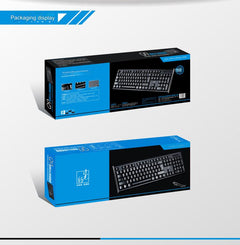 Q9 Keyboard showing waterproof design