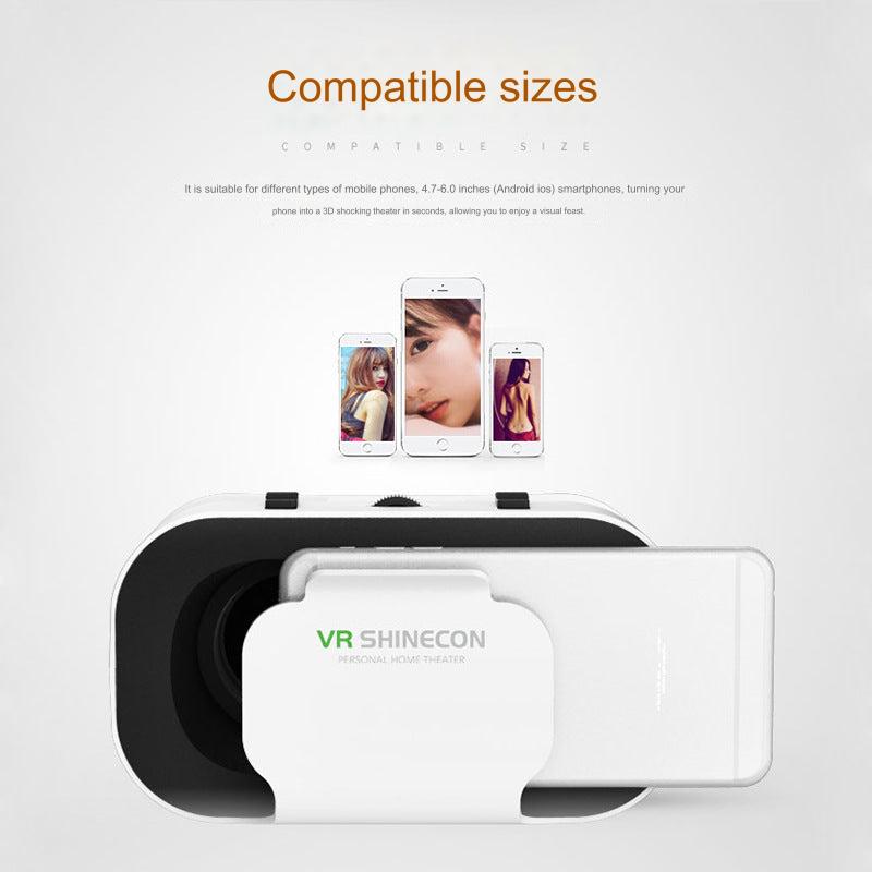 VRSHINECON G05a VR glasses side view