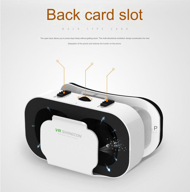 VRSHINECON G05a VR glasses side view