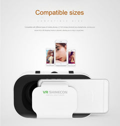 user wearing VRSHINECON G05a VR glasses
