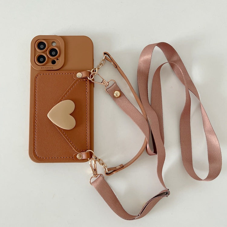 Versatile use of the iPhone crossbody case