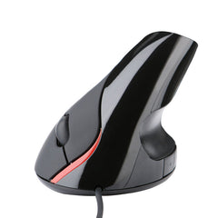 Wired ergonomic mouse in blue