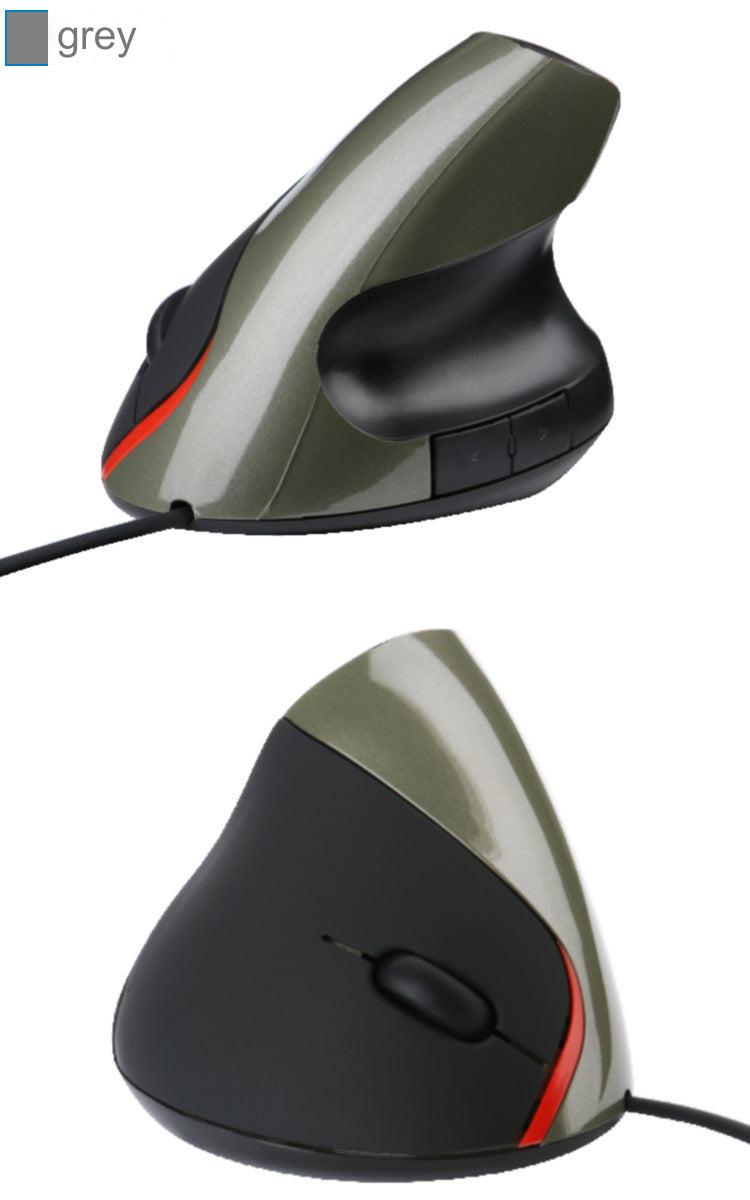 Ergonomic mouse showcasing multiple buttons