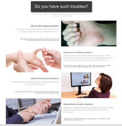 Vertical mouse with comfortable wrist support