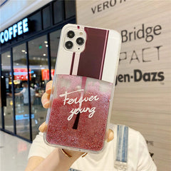 Colourful phone case with anti-fingerprint feature