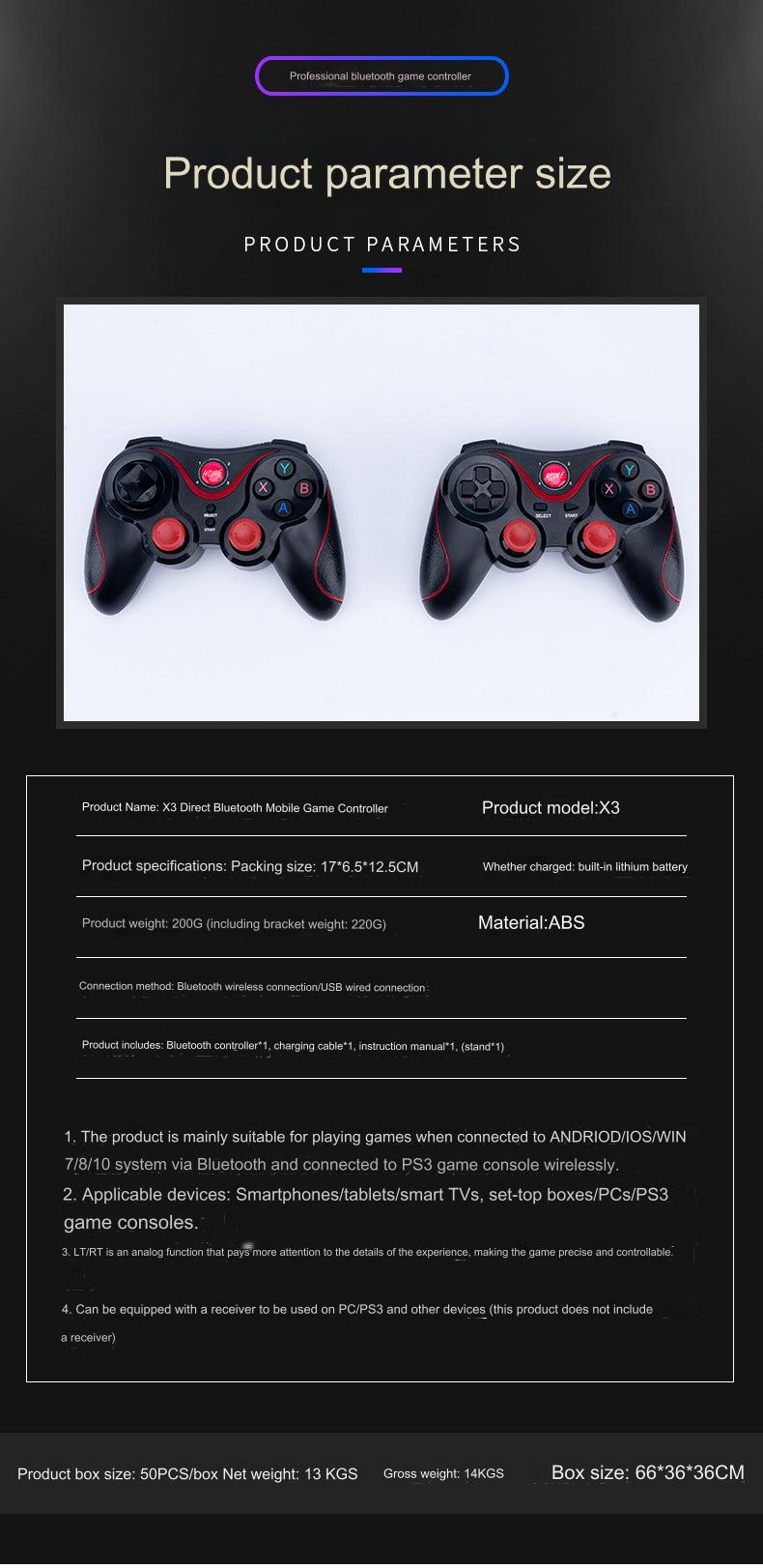 X3 controller with smartphone connection