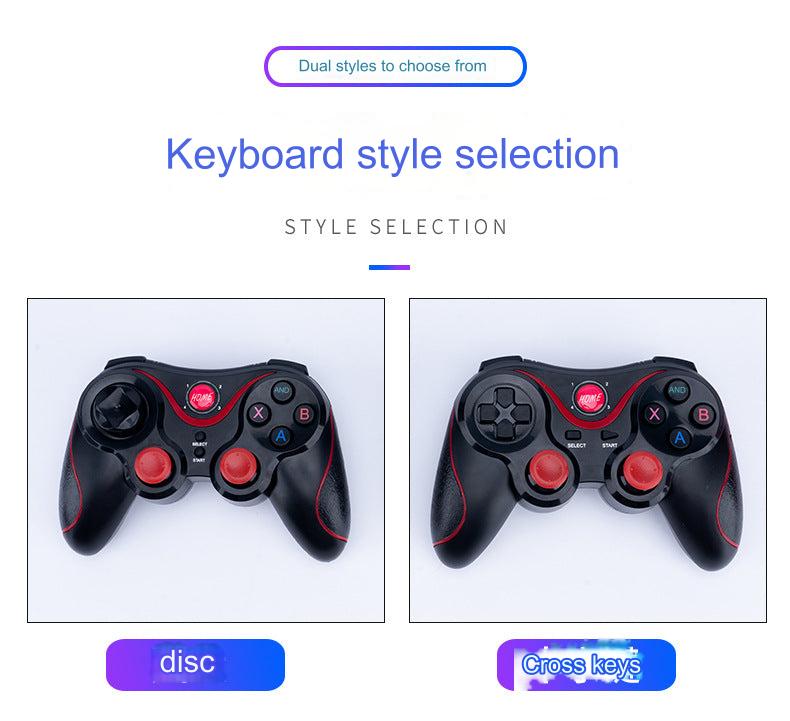 X3 wireless game controller in gaming environment